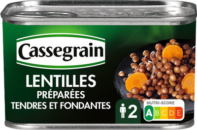 Lentilles préparées - Product - fr
