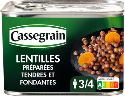 Lentilles Préparées 460g - Produit
