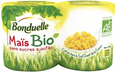 Maïs Bio sans sucres ajoutés - Producte - fr