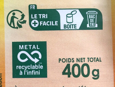 Haricots Rouges façon Chili - Recycling instructions and/or packaging information - fr