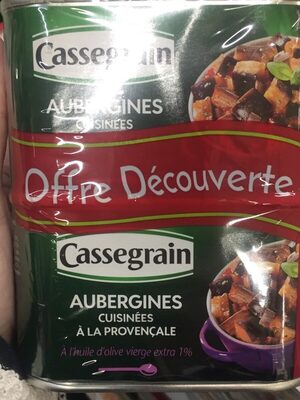Aubergines cuisinees - Product - fr