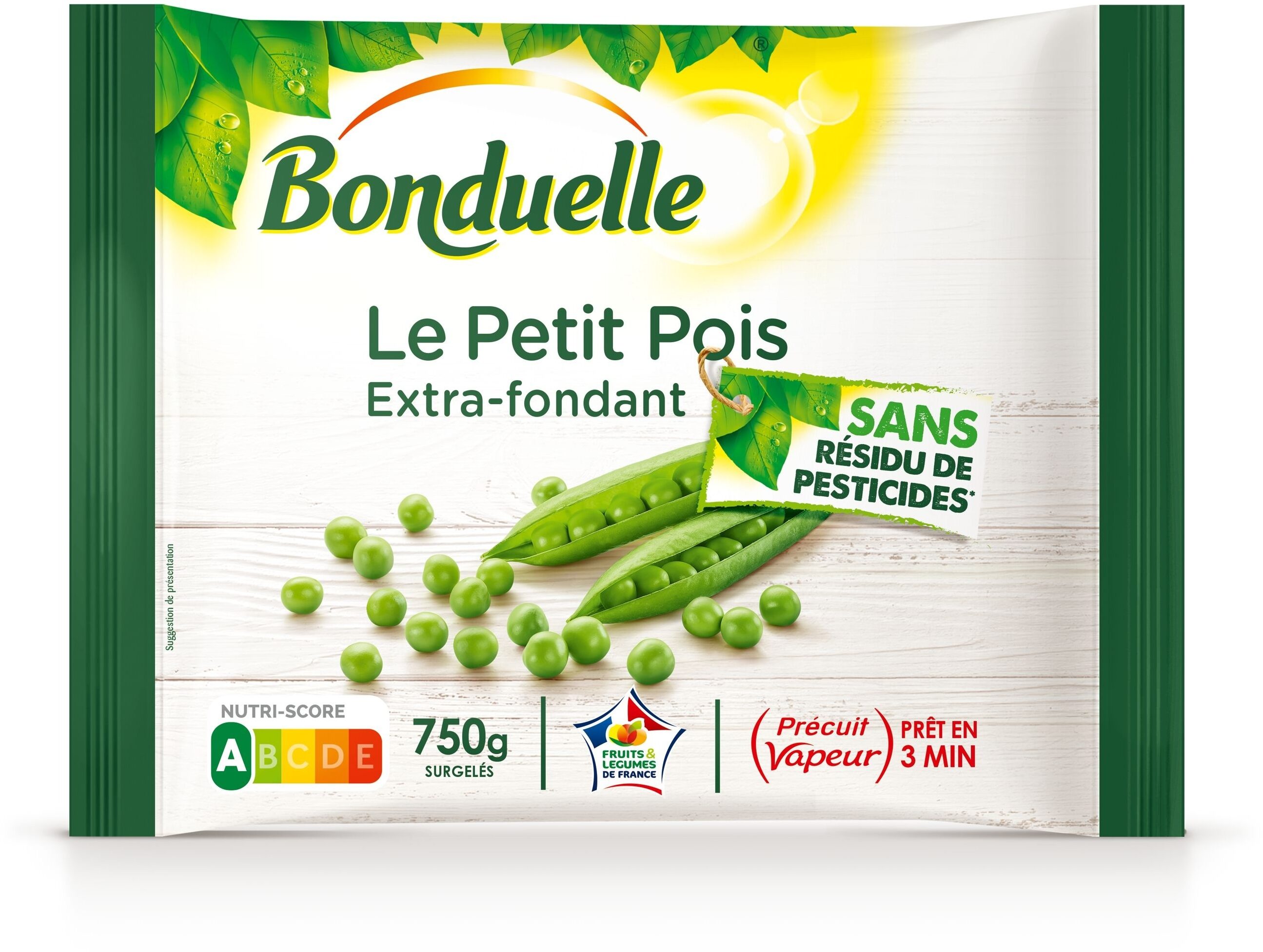 Le Petit Pois Extra-fondant Sans Résidu de Pesticides - Product - fr