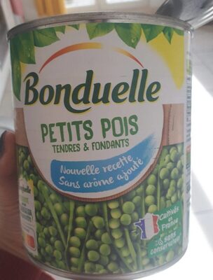 Petits pois tendres & fondants - Recycling instructions and/or packaging information