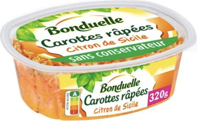 Carottes rapées - Citron de Sicile - Produkt - fr