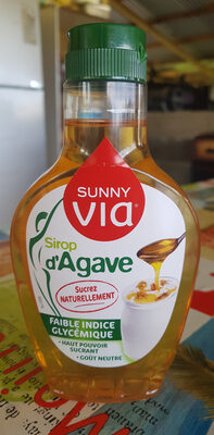 Sunny Via Agave syrup squeeze bottle 350g - Produit