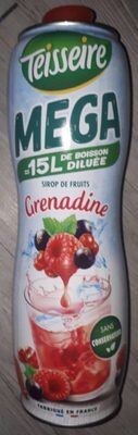 Sirop de Fruits Grenadine - Produit