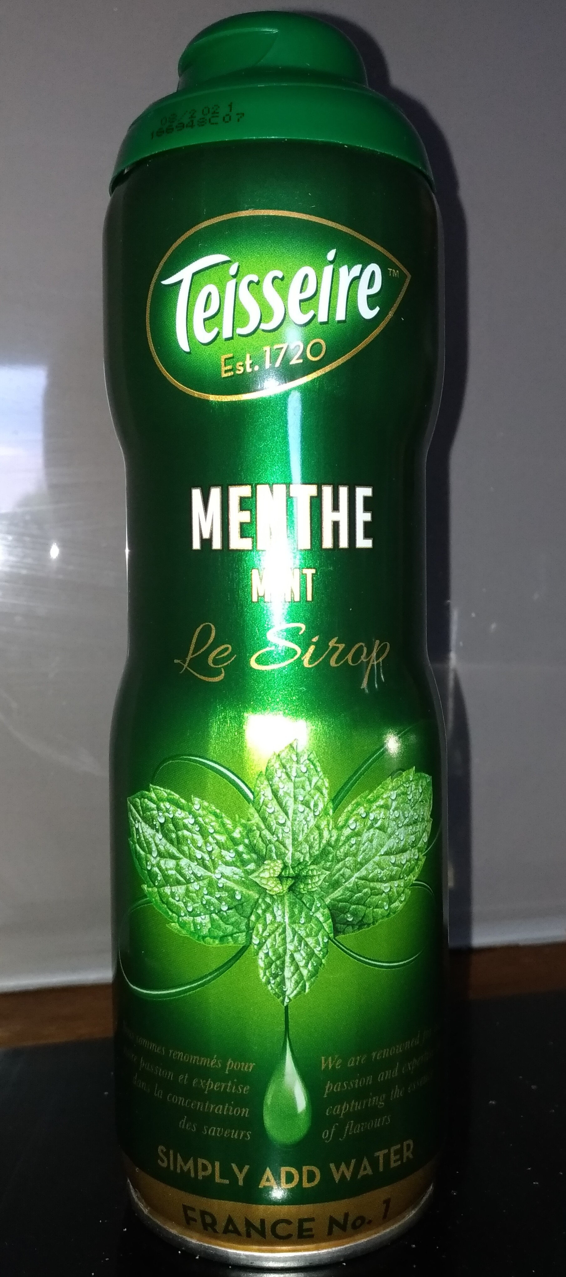 Menthe - Le Sirop - Produkt - fr