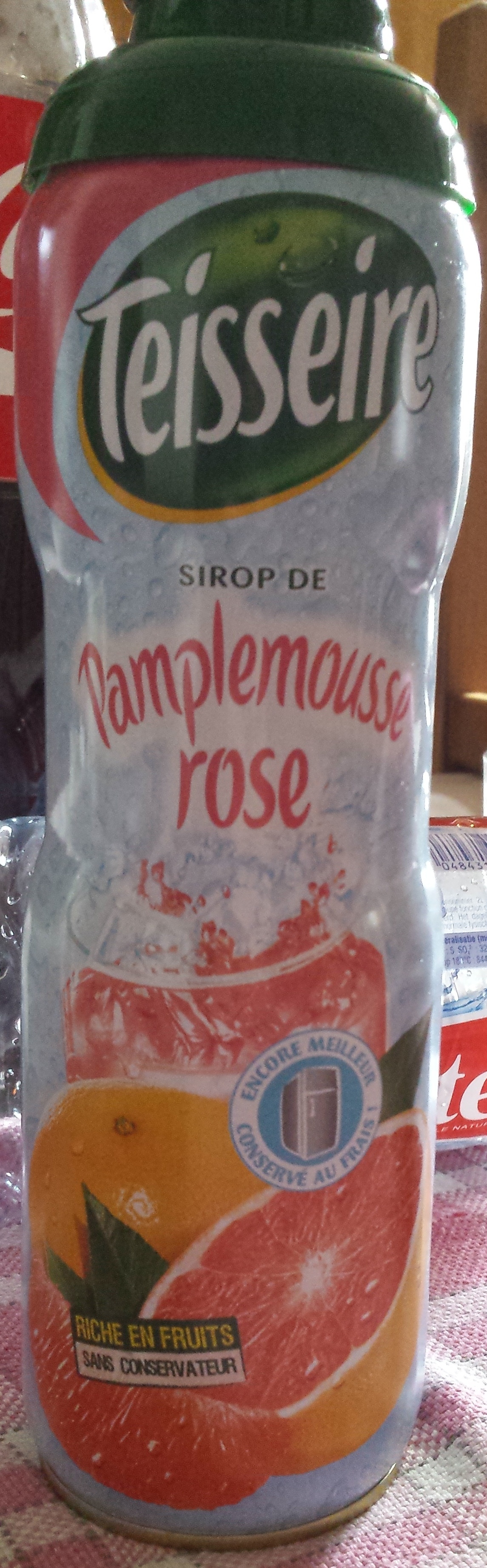 Sirop de pamplemousse rose - Product - fr