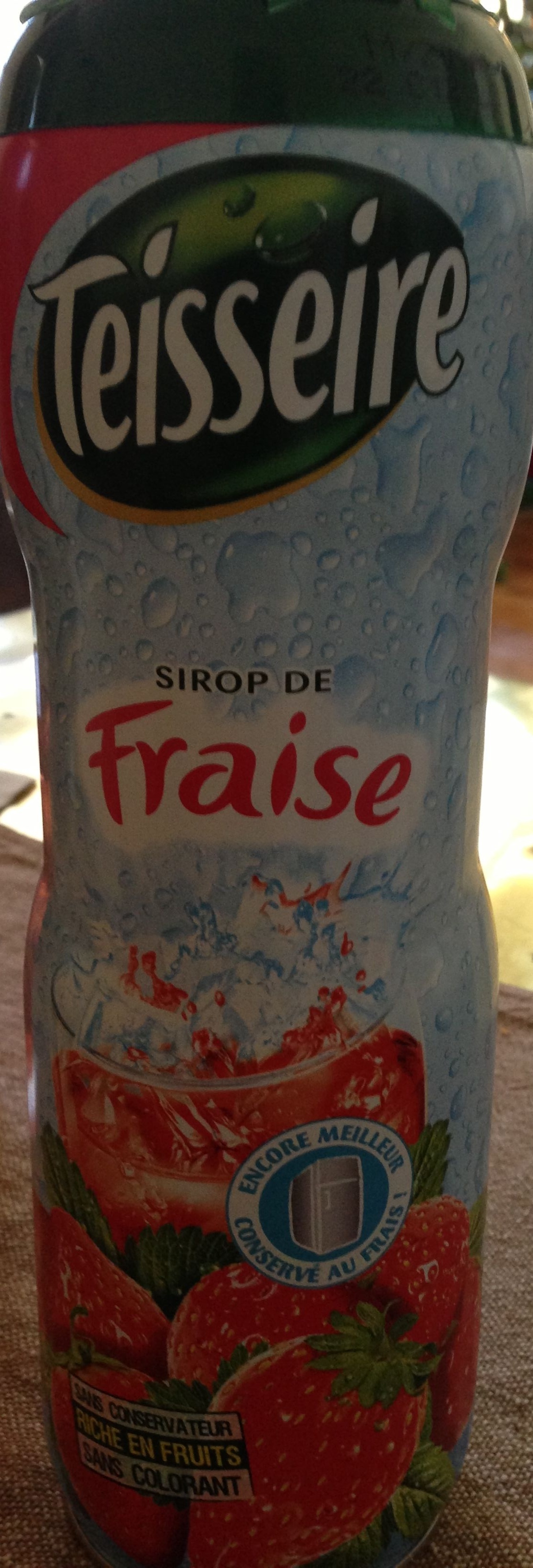 Sirop de Fraise - Product - fr
