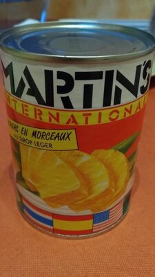 3 / 4 Ananas En Morceaux Martin S * - Produkt - fr