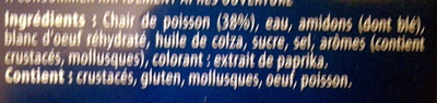 Bâtonnets Moelleux (28 Bâtonnets) - Ingrediënten - fr
