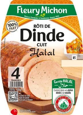 Rôti de Dinde cuit - Halal - Product - fr