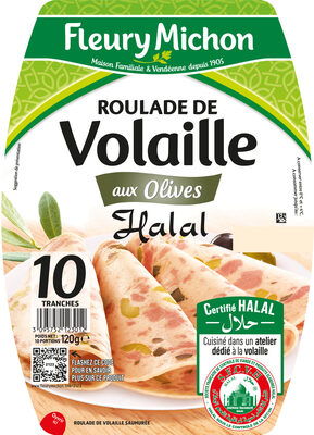Roulade de Volaille - aux Olives - Halal - Produit