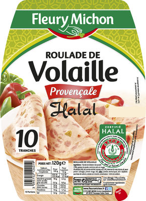 Roulade de volaille provençale Halal - 10 tr. - Produkt - fr