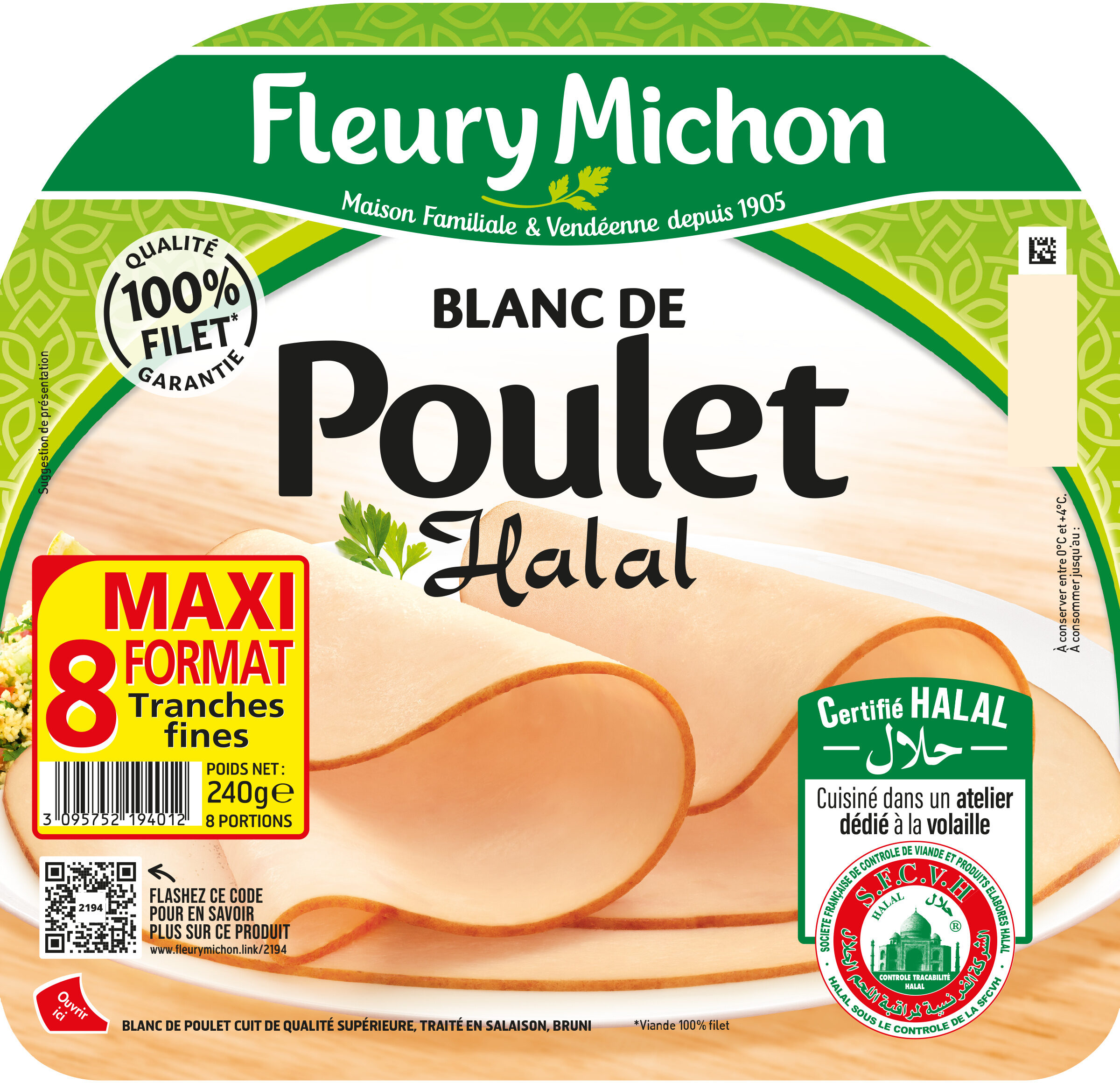 Blanc de Poulet - Halal - Produkt - fr