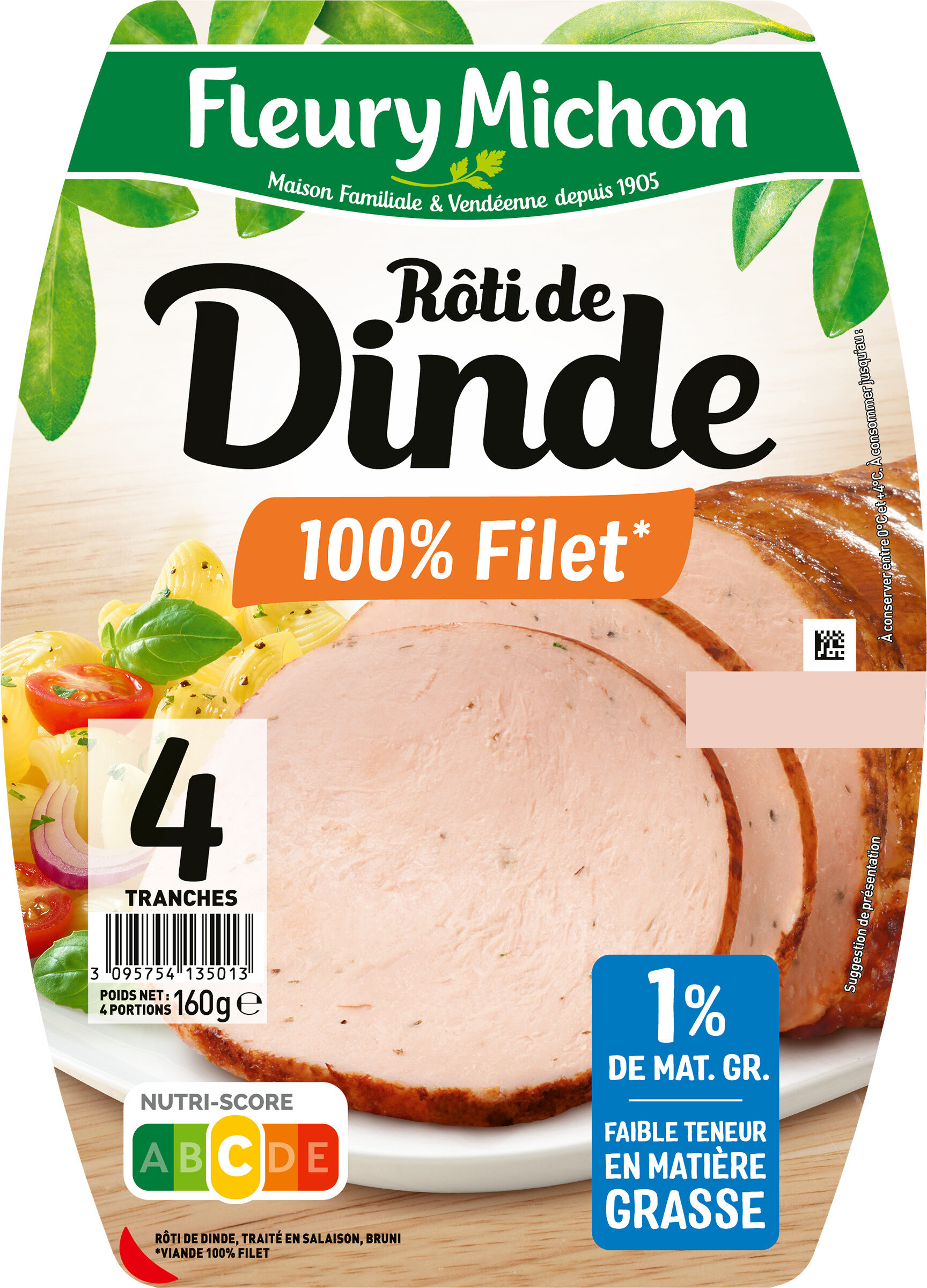 Rôti de Dinde - 100% filet* - Prodotto - fr