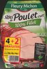 Rôti de Poulet Cuit 100% Filet - Product