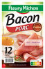 Bacon porc fumé - 12 tranches environ - 产品