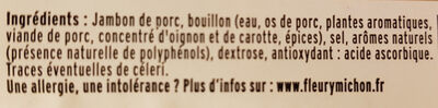 Le Tranché Fin - Dégustation - Ingredients - fr