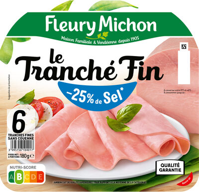 Le Tranché Fin - Dégustation - 25% de sel* - Product - fr