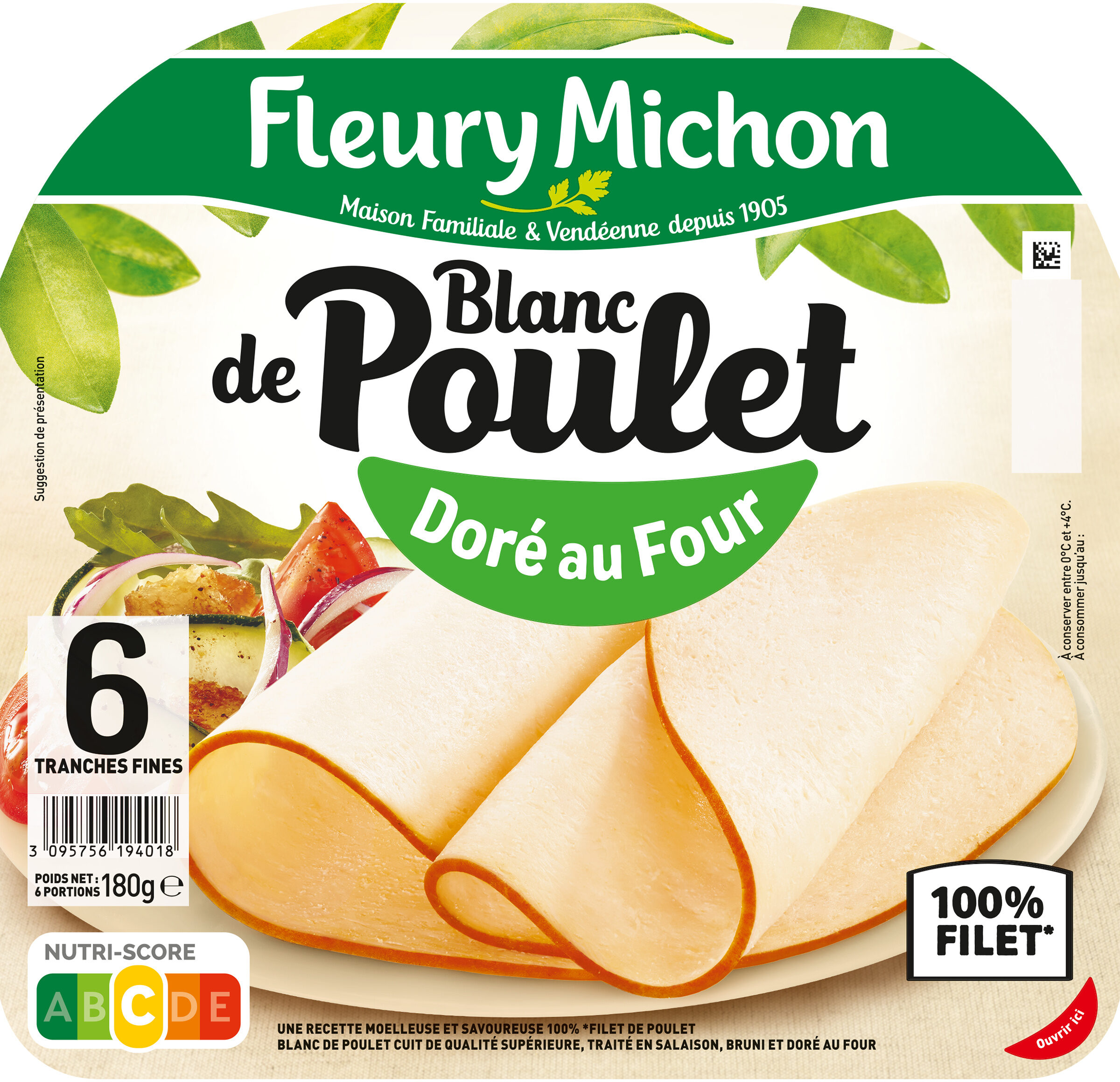 Blanc de Poulet - Doré au Four - Product - fr