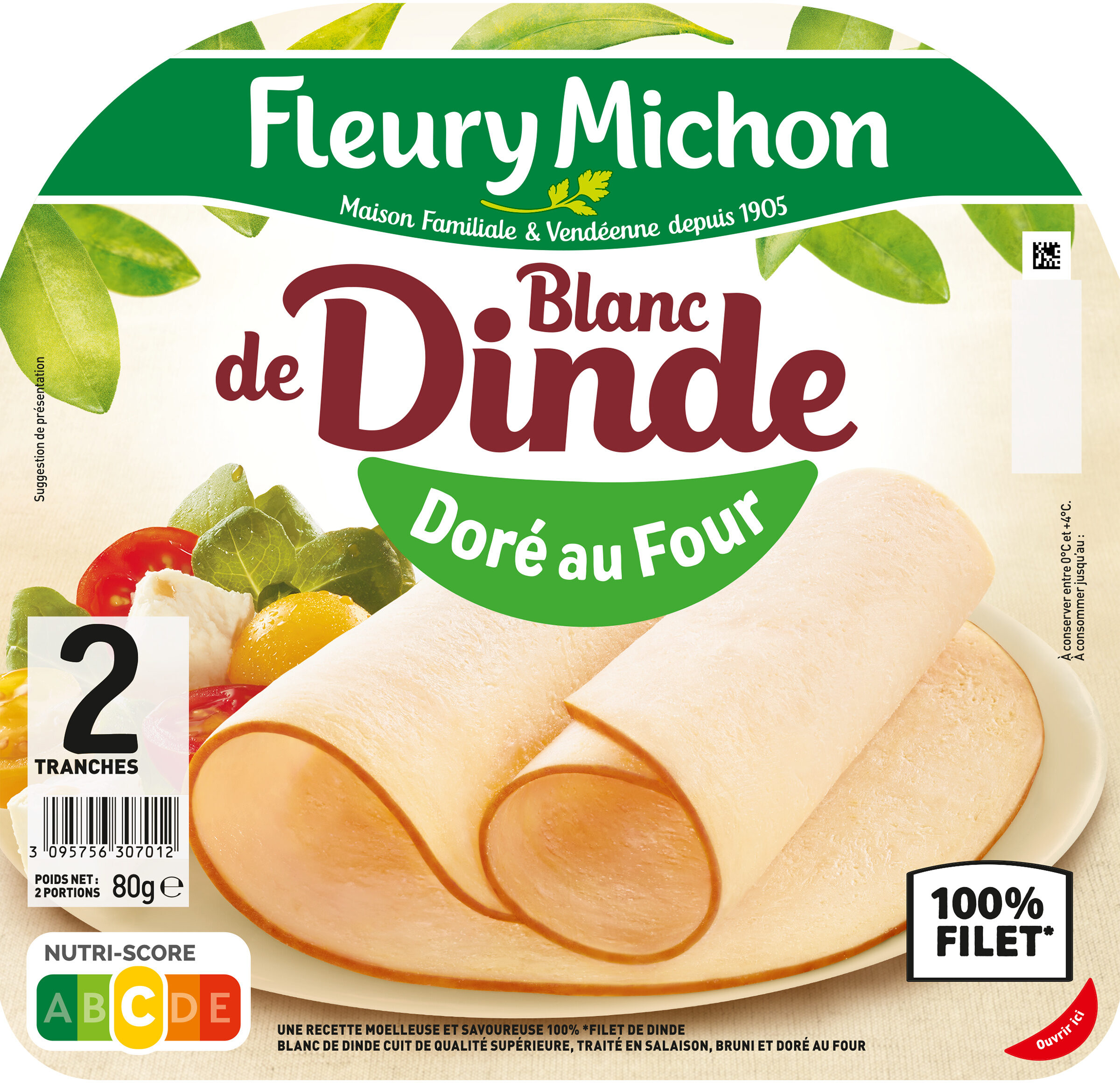 Blanc de Dinde - Doré au Four - 产品 - fr
