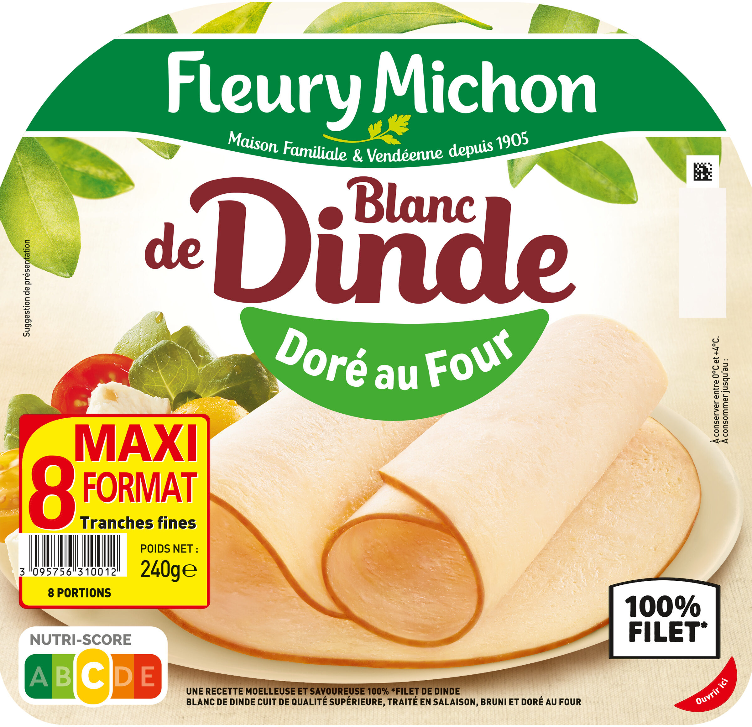 Blanc de Dinde - Doré au Four - Product - fr