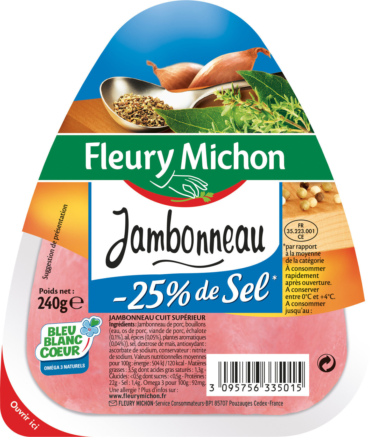 Jambonneau -25% de Sel - Prodotto - fr