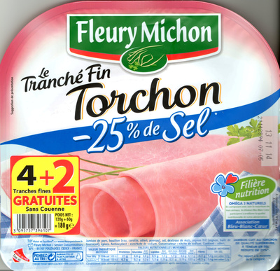 Le Tranché Fin Torchon (-25% de sel) - Product - fr