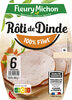 Rôti de Dinde - 100% filet* - Produit