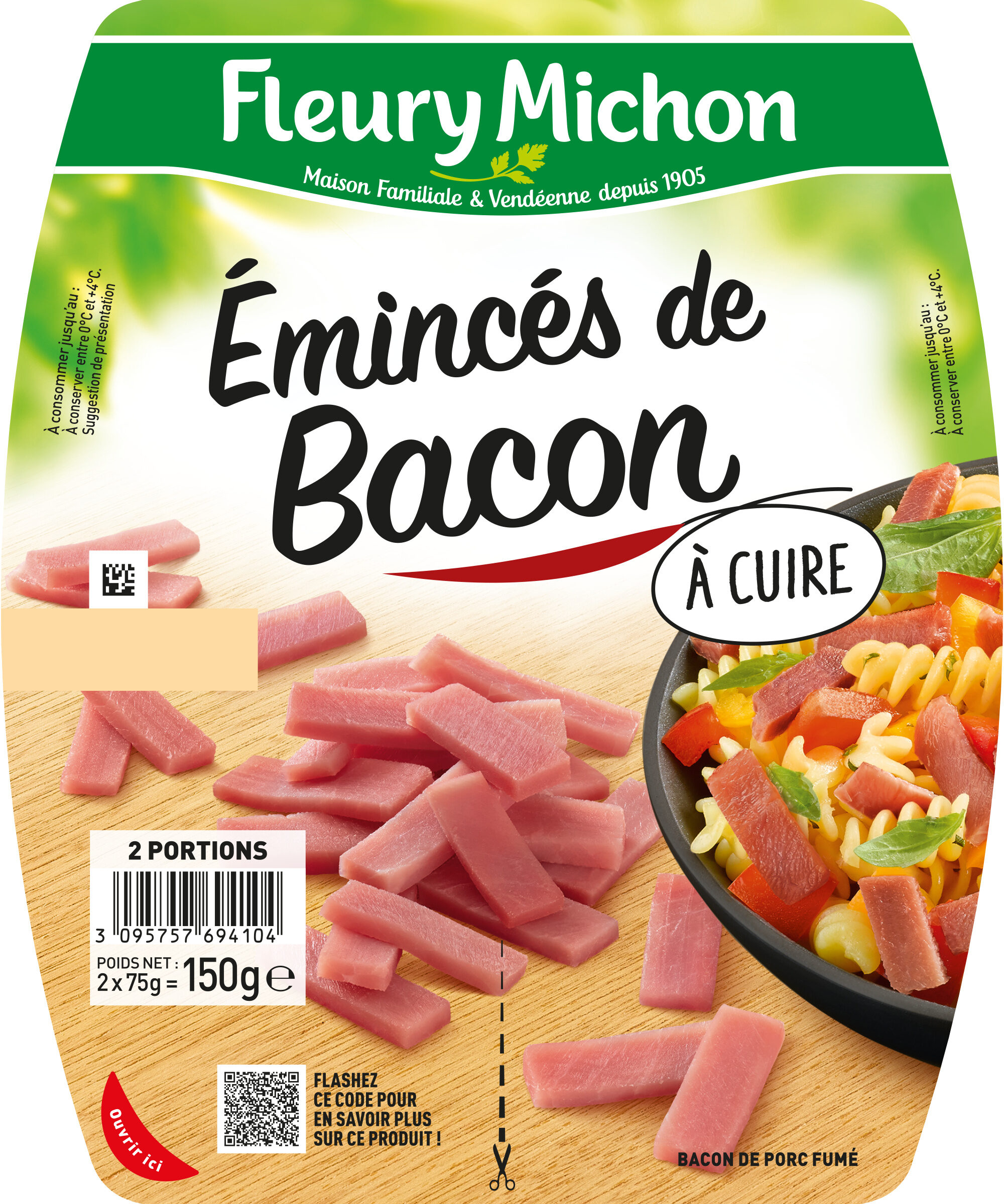 Emincés de Bacon - Fumés - Product - fr