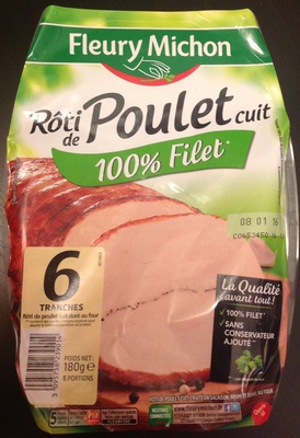 Rôti de Poulet cuit - نتاج - fr