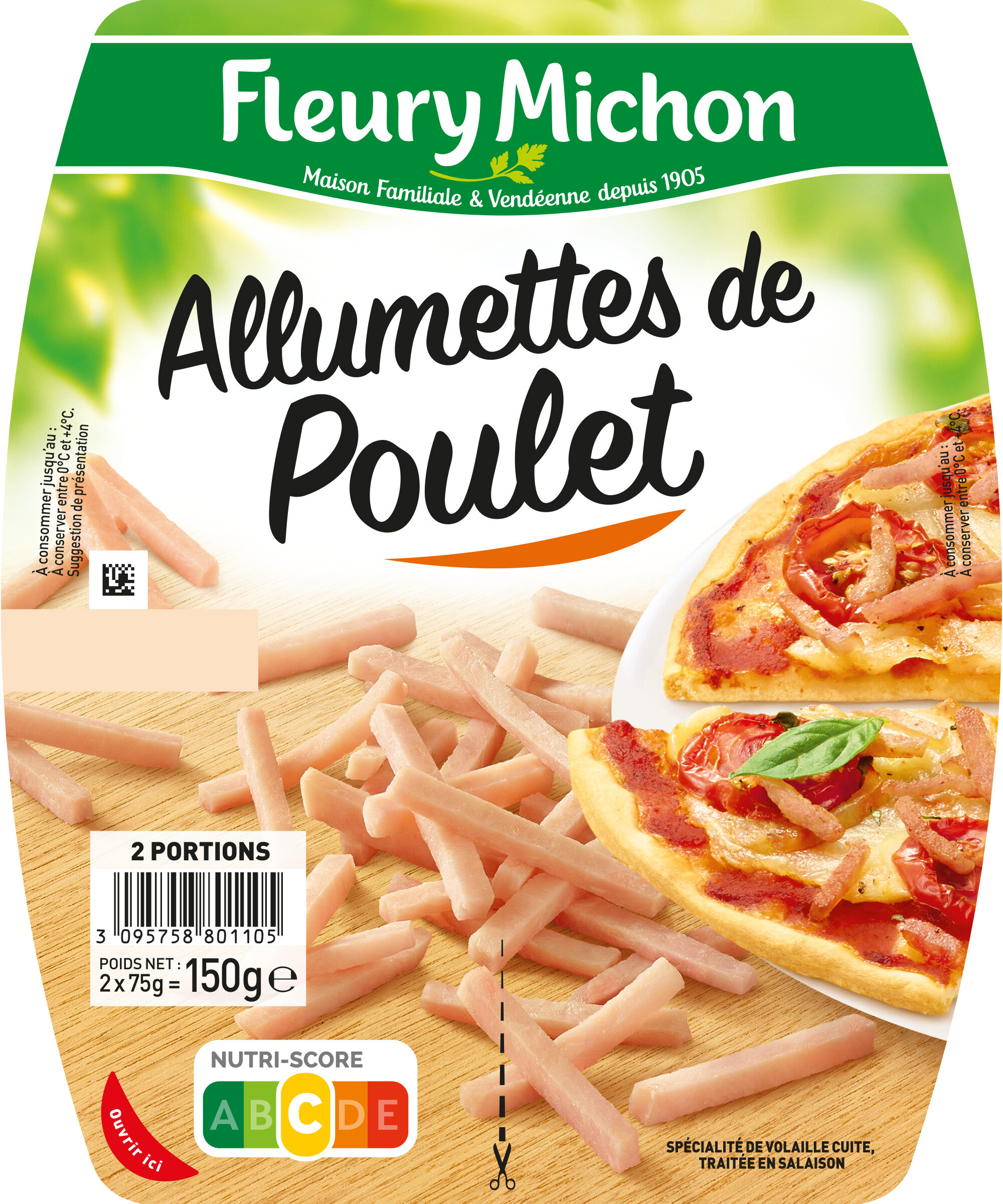 Allumettes de Poulet - Nature - Produkt - fr