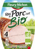 Rôti de porc cuit bio - 4 tranches - Product