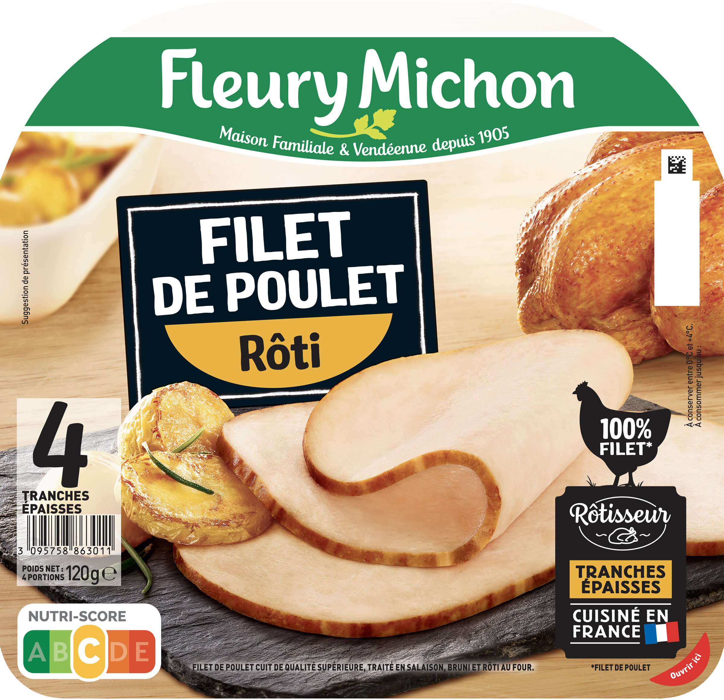 Filet de Poulet - Rôti - Product - fr