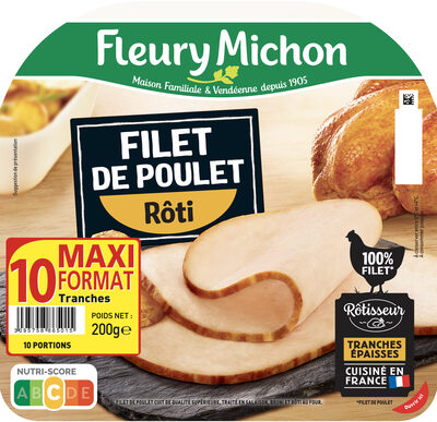 Filet de Poulet - Rôti - Produit