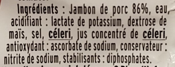 Allumettes de Jambon - المكونات - fr