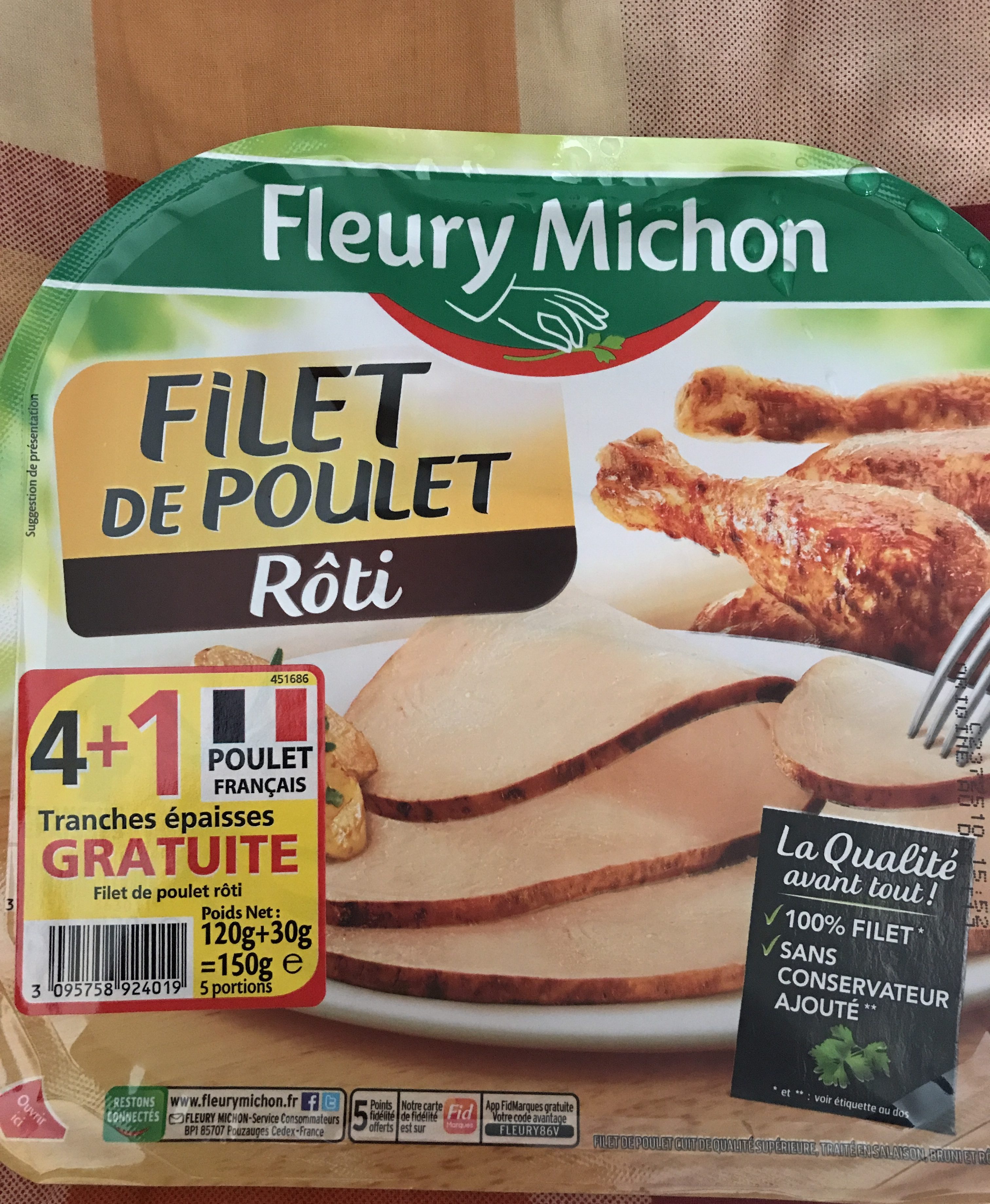 Filet de Poulet Rôti - نتاج - fr