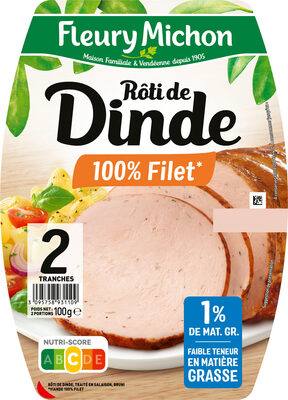 Rôti de Dinde - 100% filet* - Produkt - fr