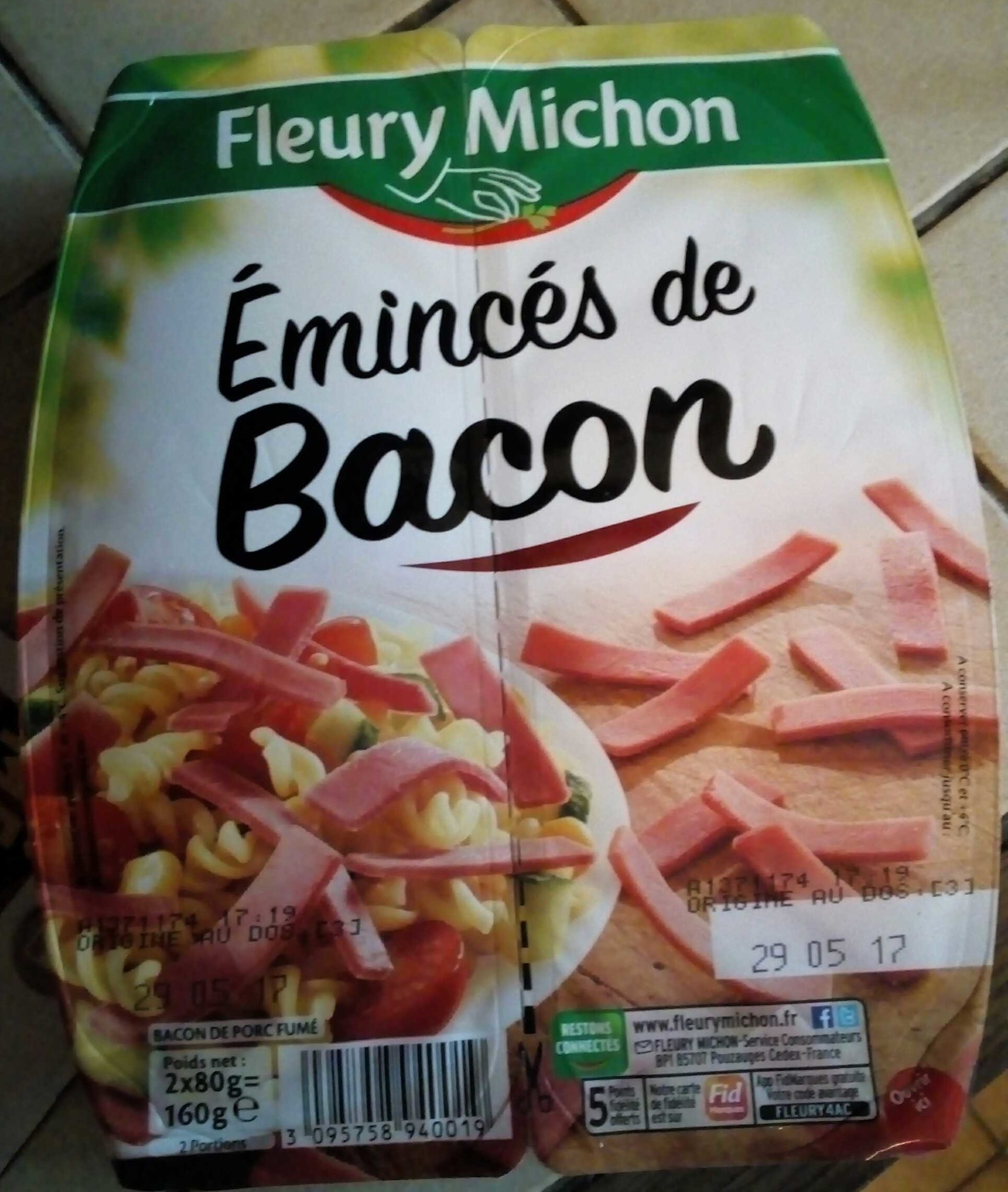 Émincés de Bacon - Product - fr