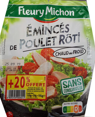 Émincé de poulet rôti - Produkt - fr