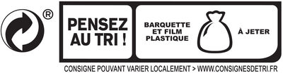 Jambon Supérieur sans couenne Bio - 4 tranches fines - Instruction de recyclage et/ou informations d'emballage