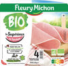 Le jambon bio torchon - 4 tranches fines sans couenne - 产品