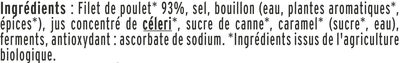 Blanc de Poulet - BIO - Ingredients - fr
