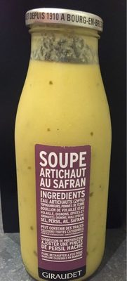 Soupe artichaut au safran - Product - fr