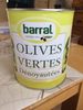 Olives vertes denoyautees - Product