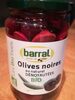 Olives noires au naturel dénoyautées bio - Product