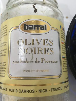 Schwarze Oliven mit Kräutern der Provence - Produkt - hr
