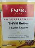 Thym Entier - Product