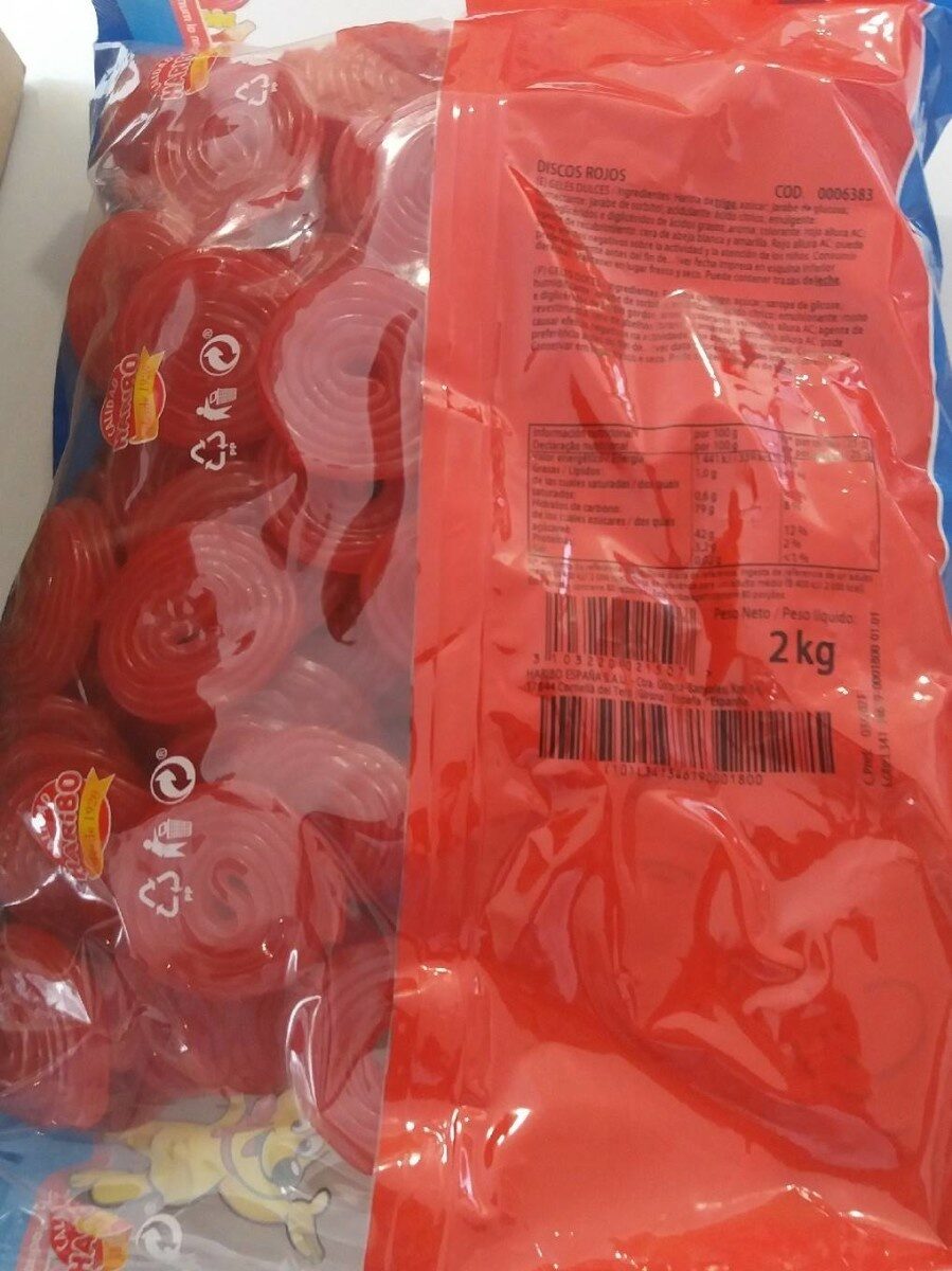 Discos rojos - Product - es